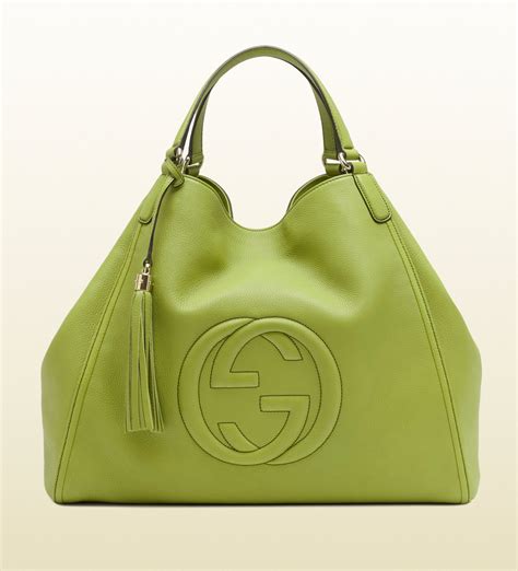 gucci shoulder bag green